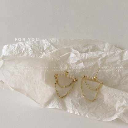 High-Quality Baroque Pearl S925 Silver Earrings